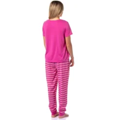 Disney Womens' Alice In Wonderland Cheshire Cat Jogger Sleep Pajama Set Pink -Pure Wear Store GUEST 009028b2 0cca 4edc 8812 3c89480df9b8