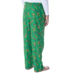 Nickelodeon Boys' Teenage Mutant Ninja Turtles TMNT Kids Pajama Pants Green