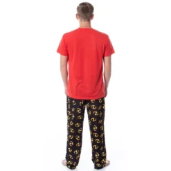 Disney Mens' The Incredibles Logo Sleep Pajama Set Shirt Pants Multicolored -Pure Wear Store GUEST 00fe18c6 6184 44f9 8f7a 7e718433ed9a