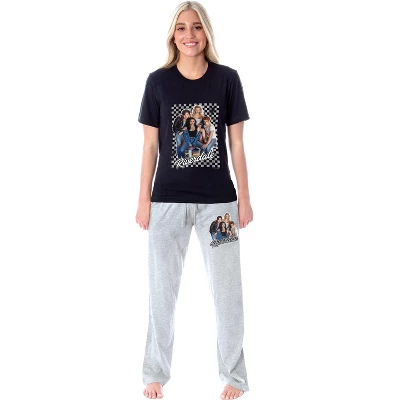 Riverdale Womens' Jughead Betty Archie Sleep Pajama Set Shirt Pants Multicolored 3 Riverdale Womens' Jughead Betty Archie Sleep Pajama Set Shirt Pants Multicolored - Image 3