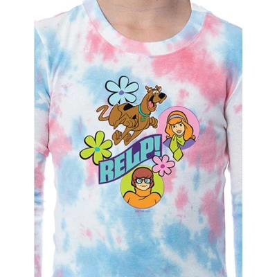 Scooby-Doo Girls' Unisex Child Relp! Daphne Velma Character Pajama Set Multicolored 2 Scooby-Doo Girls' Unisex Child Relp! Daphne Velma Character Pajama Set Multicolored - Image 2
