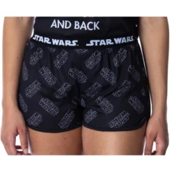 Star Wars Women's Love You To The Death Star Racerback Tank Shorts Pajama Set Black -Pure Wear Store GUEST 03ca2a14 1dc7 4492 8484 8e30d0c728fc