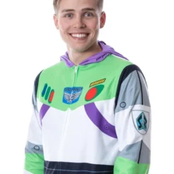 Disney Mens' Toy Story Buzz Lightyear Costume Pajama Union Suit White -Pure Wear Store GUEST 03d8a4f5 41e1 4c85 9e55 668654a9d06e