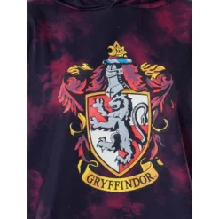 Harry Potter Womens' Hogwarts Houses Tie Dye Cropped Hooded Jogger Set -Pure Wear Store GUEST 04371bdb 82ab 4917 b949 e8c3ba3f8e42