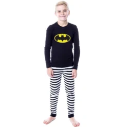 DC Comics Batman Classic Logo Tight Fit Cotton Matching Family Pajama Set -Pure Wear Store GUEST 043a4048 c6ab 43f6 b04b 8c1ab99c7c0d