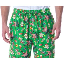 Nickelodeon Mens' SpongeBob SquarePants Oh Joy Loungewear Pajama Pants Green -Pure Wear Store GUEST 05bd92a6 9a72 41d6 9d2d 9504c7d0cdbd