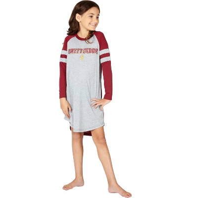 Harry Potter Hermione Varsity Gryffindor Quidditch Fantastic Pajama Holiday Nightgown 3 Harry Potter Hermione Varsity Gryffindor Quidditch Fantastic Pajama Holiday Nightgown - Image 3