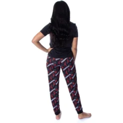 Marvel Women's Deadpool Merc With A Mouth 2 Piece Jogger Pajama Set -Pure Wear Store GUEST 09977226 d98b 47fe 826a f350e7c6e10d