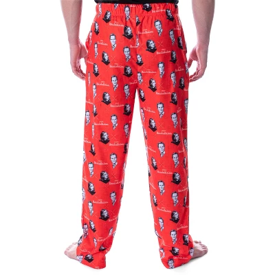 Marvel Studios Men's Wandavision Vintage Vision And Wanda Sleep Pajama Pants Red 1 Marvel Studios Men's Wandavision Vintage Vision And Wanda Sleep Pajama Pants Red