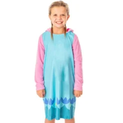 Dreamworks Trolls Movie Girls' Poppy Hooded Costume Nightgown Sleep Shirt Multicolored -Pure Wear Store GUEST 0be28e7d 68a8 4c2d b1c4 fccbc79f3846