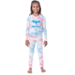 DC Comics Batman Unisex Youth Child Girls' Boys' Sleep Tight Fit Pajama Set Multicolored -Pure Wear Store GUEST 0c3aa8a0 3171 4656 80fa 7f1dd935ae1a