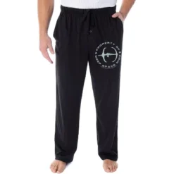 Star Trek Men's Property Of Deep Space Nine Space Station Lounge Pajama Pants Black -Pure Wear Store GUEST 0e6a28cc cb52 413e b777 9e44c9f3afae