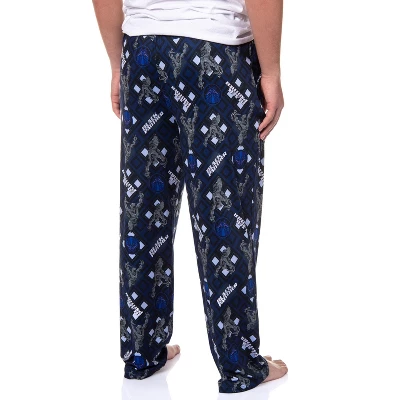 Marvel Comics Mens' Black Panther Tossed Print Sleep Pajama Pants Black 3 Marvel Comics Mens' Black Panther Tossed Print Sleep Pajama Pants Black - Image 3