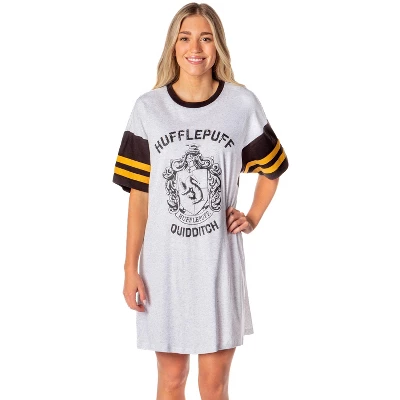 Harry Potter Women's All Houses Nightgown Pajama Shirt Dress 5 Harry Potter Women's All Houses Nightgown Pajama Shirt Dress - Image 5