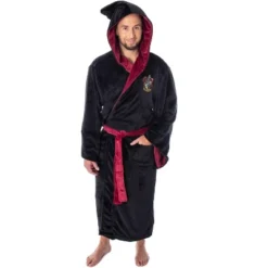 Harry Potter Adult Fleece Plush Hooded Robe -Pure Wear Store GUEST 142986a6 927d 423e 90b1 24b0d4ce7273