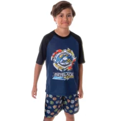 Beyblade Burst Boys' Spinner Tops 2 Piece Shorts And T-Shirt Pajama Set Beyblade - Ace Dragon -Pure Wear Store GUEST 1642e646 e8e6 4abb a091 32dd047b6bfe
