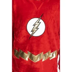 DC Comics Justice League Mens Oversized Faux-Shearling Sweatshirt Lounge Hoodie -Pure Wear Store GUEST 17a77efb e985 49eb 8de2 f67d0bad31d9