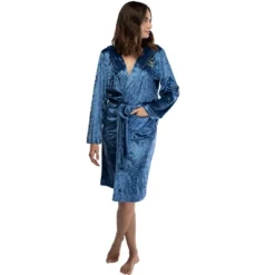 Harry Potter Womens Velvet Robe Hogwarts Houses -Pure Wear Store GUEST 17a8dfdd a616 4bf7 931f e615b6624abc