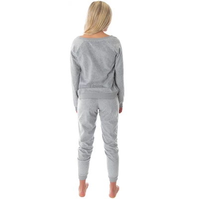 Marvel Comics Women's Juniors' Avengers Brick Logo Jogger Pajama Set 5 Marvel Comics Women's Juniors' Avengers Brick Logo Jogger Pajama Set - Image 5