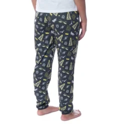 Harry Potter Womens' Hogwarts House Sleep Jogger Pajama Pants-All Houses