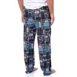 Star Wars Mens' Movie Film Logo Darth Vader Helmet Sleep Pajama Pants Grey -Pure Wear Store GUEST 1b1252b5 df16 45fd b772 1736995bc9ab