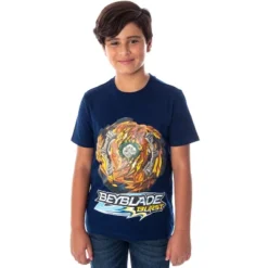 Beyblade Burst Boys' Wizard Fafnir Spinner Top Kids Short Sleeve T-Shirt -Pure Wear Store GUEST 1b5568a0 3b74 41b9 acc4 18d3c841712b