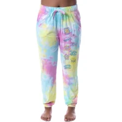 Friends TV Show Womens' Sayings Tie-Dye Sleep Jogger Pajama Pants Multicolored -Pure Wear Store GUEST 1c79136d a4ff 434b 86c3 ba35b5033d04