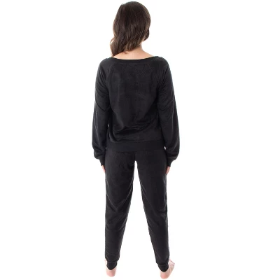 Riverdale Juniors' Southside Serpents 2 Piece Fleecy Jogger Pajama Set Serpents Ouroboros Logo 4 Riverdale Juniors' Southside Serpents 2 Piece Fleecy Jogger Pajama Set Serpents Ouroboros Logo - Image 4