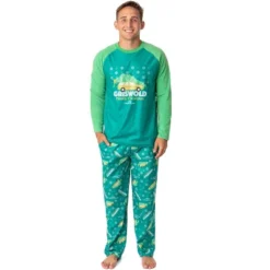 National Lampoon's Christmas Vacation Mens' Griswold Family Sleep Pajama Set Green -Pure Wear Store GUEST 1ed13e8a 9aa5 429d 8ca8 e331c06023a1
