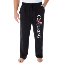 The Conjuring Men's Movie Film Logo Loungewear Sleep Bottoms Pajama Pants Black -Pure Wear Store GUEST 1faa2140 e68a 4753 949e a2ccc2f77360