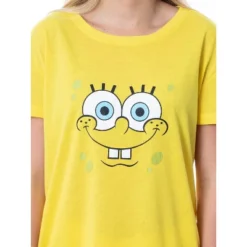 Nickelodeon SpongeBob SquarePants Womens' Faces 2 Piece Jogger Pajama Set Yellow -Pure Wear Store GUEST 20c2f719 3187 4502 bce6 89ee5d59134b