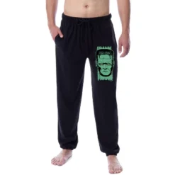 Universal Monsters Mens' Frankenstein Halloween Sleep Jogger Pajama Pants Black -Pure Wear Store GUEST 20c769df cd3d 4511 8ac2 5ef2826fa8ec