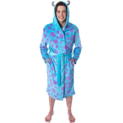 Disney Adult Monsters Inc Sulley Costume Fleece Plush Robe Bathrobe -Pure Wear Store GUEST 22072d92 4ad7 49ca a0c0 0f9416db4e4c