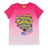 Despicable Me Girls' Movie Minions Better Together Pajama Set Shorts Pink