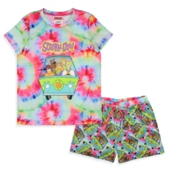 Scooby-Doo Girls' Characters The Gang Mystery Machine Pajama Set Shorts Multicolored -Pure Wear Store GUEST 2597358b 02ff 44f6 8516 3b30f5223b40
