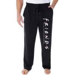 Friends The TV Series Men's Classic Logo Loungewear Sleep Pajama Pants Black 5 Friends The TV Series Men's Classic Logo Loungewear Sleep Pajama Pants Black -Pure Wear Store GUEST 2619f8ff 5619 4b73 9d70 3a0fd69c371d