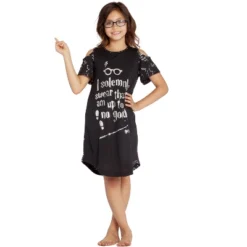 Intimo Big Girls' Harry Potter I Solemnly Swear Shoulder Cut Out Nightgown Black 11 Intimo Big Girls' Harry Potter I Solemnly Swear Shoulder Cut Out Nightgown Black -Pure Wear Store GUEST 26bcb8bb 4683 4de3 b747 2e034b025cd2