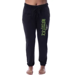 Beetlejuice Women's Show Movie Logo Sleep Jogger Pajama Pants Black -Pure Wear Store GUEST 2749e25d 7597 4f19 82af f59b122c2777