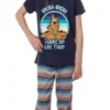 Scooby-Doo Girls' Ruh Roh I Woke Up Like This Jogger Sleep Pajama Set Multicolored