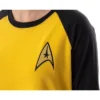 Star Trek Original Series Women's Juniors Raglan Sleep Shirt Nightgown