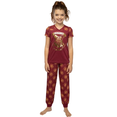 Harry Potter S/S Hogwarts Jogger PJ Pajamas Set 4 Harry Potter S/S Hogwarts Jogger PJ Pajamas Set - Image 4