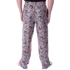 Disney Men's Cars Mater Cartoon Toss Print Character Sleep Pajama Pants Heather Grey