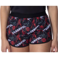 Marvel Women's Deadpool Racerback Tank And Shorts Sleepwear Pajama Set Deadpool Everywhere -Pure Wear Store GUEST 29f5427c e491 494b b6d4 f96fd6264acf