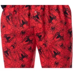 Marvel Comics Mens' Spider-Man Logo Icon Tossed Print Sleep Pajama Set Multicolored -Pure Wear Store GUEST 2af6979e 1f1e 4175 bf24 5c9c2811ed25