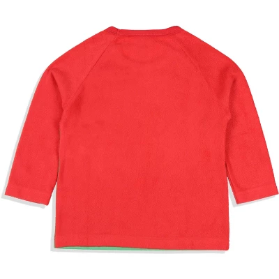 Peanuts Toddler Boys' Christmas Holiday Season Sing Along Sleep Pajama Set Green 2 Peanuts Toddler Boys' Christmas Holiday Season Sing Along Sleep Pajama Set Green - Image 2