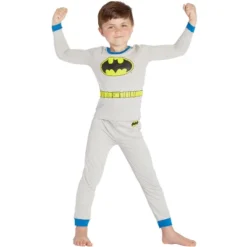 DC Comics Boys Batman Gray Costume Pajama Set -Pure Wear Store GUEST 2ba947c4 74be 442f 8863 16d2453218c0