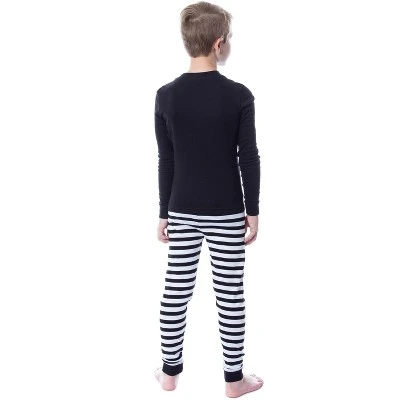 DC League Of Super-Pets Unisex Boys Girls Comic Krypto Ace Sleep Pajama Set Black 3 DC League Of Super-Pets Unisex Boys Girls Comic Krypto Ace Sleep Pajama Set Black - Image 3