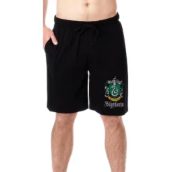 Harry Potter Mens' Hogwarts All Houses Sleep Pajama Shorts -Pure Wear Store GUEST 2dde8abf 615d 434c 9595 636f80871d53