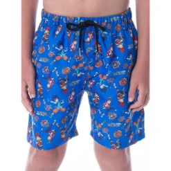 Beyblade Burst Boys' Spinner Tops Character Allover Print Swim Trunks Blue -Pure Wear Store GUEST 2fb26b0b 90ab 40df 8dd0 4927db3e787a