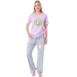 Disney Women's Snow White Sleepy It's A Sleepy Kind Of Day Pajama Set Multicolored -Pure Wear Store GUEST 3051ced0 31fb 4327 b70a a6f7319ad444
